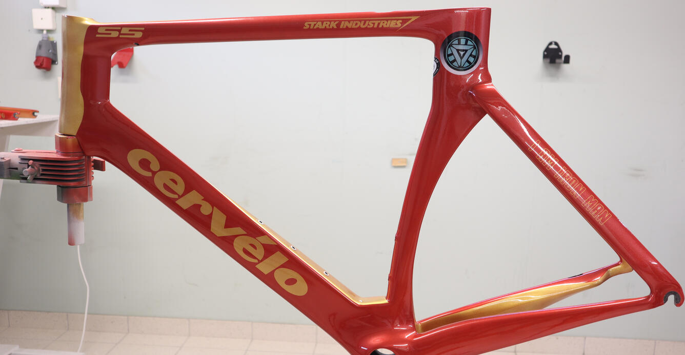 Custom Cervélo graphics